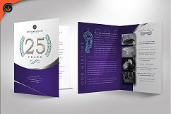 Regal Purple and Silver Church Anniversary Photoshop Program Product Image 3