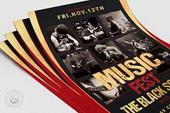 Music Festival Flyer Template V9 Product Image 5