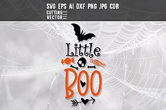 Little Boo - svg, eps, ai, cdr, dxf, png, jpg Product Image 1