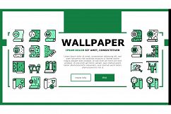 Wallpaper Interior Landing Header Vector Product Image 1