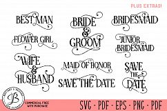 Wedding SVG Bundle Product Image 1