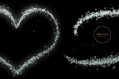 Star Dust Clipart - Glitter Borders Product Image 4