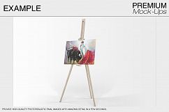 Easel Stand with Canvas Product Image 10