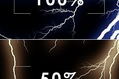 Lightning Effect Overlays Product Image 2