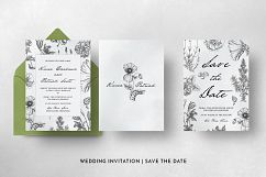 Botanical Wedding Invitation Suite Product Image 6