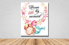 Dream big little mermaid Product Image 1