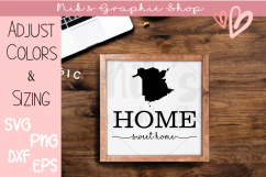 Home Svg, Canada Svg, Canadian Silhouette Svg, Home Sign Product Image 4