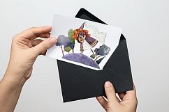 Old Old Fairy Tale - Watercolor Clip Art Set Product Image 10
