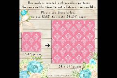 100 Seamless Damask Digital Papers 12 x 12 inch Product Image 4