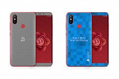 Xiaomi Mi A2 Vinyl Skin Design Mockup 2018 Product Image 2