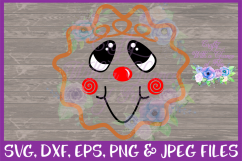 Christmas Gingerbread Man Face SVG for Cricut &amp; Silhouette Product Image 3
