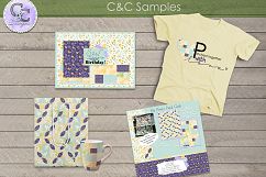 Quilt Patterns Digital Paper Pack Q-1P Product Image 4