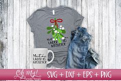 Meet Me Under The Mistletoe - SVG DXF EPS PNG Product Image 2