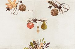 Watercolor Autumn Hedgehogs Product Image 6