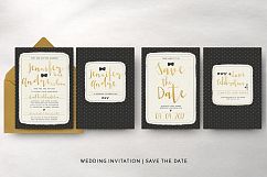 Sweet Polka Dots Wedding Invitation Suite Product Image 10