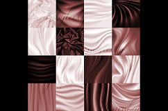16 Marsala Luxury Silk Satin Cloth Texture Digital Papers Product Image 3