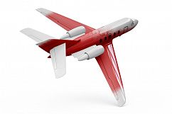 Jet Airplane Mockup Product Image 12