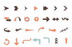 Vector Arrows Set - Retro and Modern Product Image 3