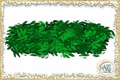 Green Shamrocks Clover Glitter Brush Strokes 24 PNG clipart Splashes  Product Image 17