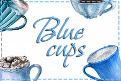 Blue cups Product Image 1