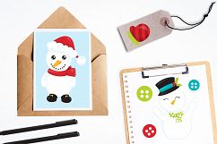 Build a Snowman graphics and illustrations Product Image 4