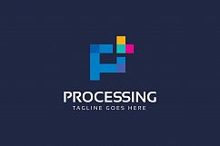 Processing P Letter Logo Product Image 2