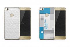 Huawei P8 Lite (2017) 2d Clear Mobile Case Design Mockup 2017 Product Image 1
