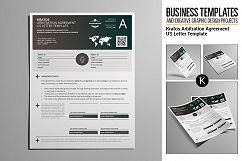 Kratos Arbitration Agreement US Letter Template Product Image 1