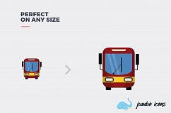 Transport Set Flat Vector Icons Product Image 2