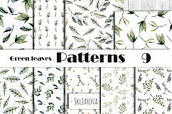 Green leaves Patterns Product Image 1