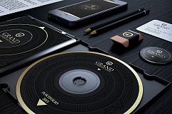 Gold And Black Corporate Identity Product Image 5