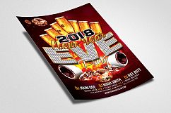 New Year Party Flyer Product Image 3