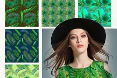 Palm and Banana Leaves Patterns Product Image 2