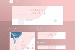 Ballet Dance Studio Design Templates Bundle Product Image 20