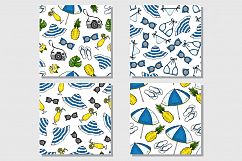 Vector summer set items for vacation. Product Image 2