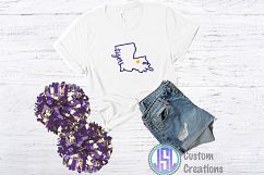 Louisiana States Set of 6 Bundle | SVG DXF EPS PNG Cut File Product Image 2
