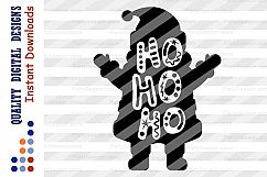 Santa&#039;s svg Hohoho svg Christmas SVG Xmas decor svg Product Image 2