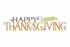 Happy Thanksgiving SVG Product Image 2