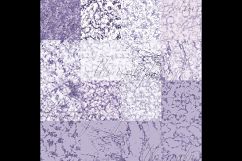 16 Ultra Violet Glitter Marble Texture Digital Papers Product Image 3