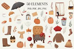 Fall clipart Product Image 4