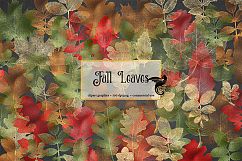 Fall Leaves Clipart Product Image 1