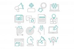 Marketing icons set Product Image 1