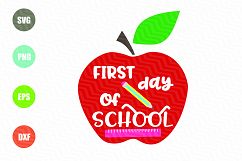 First Day of School SVG File Product Image 1