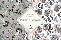 Halloween Mermaid Patterns Product Image 6