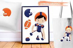 American Football graphics and illustrations Product Image 5
