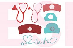 Nurse Monogram Designs Set 1 Product Image 1