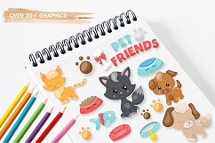 Pet friends graphics and illustrations Product Image 3