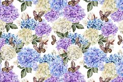 14 Hand drawn watercolor patterns Product Image 7
