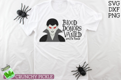 Vampire Blood Donors Vanted SVG Product Image 4
