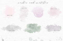 Francesca - Watercolor Floral Elements Product Image 3